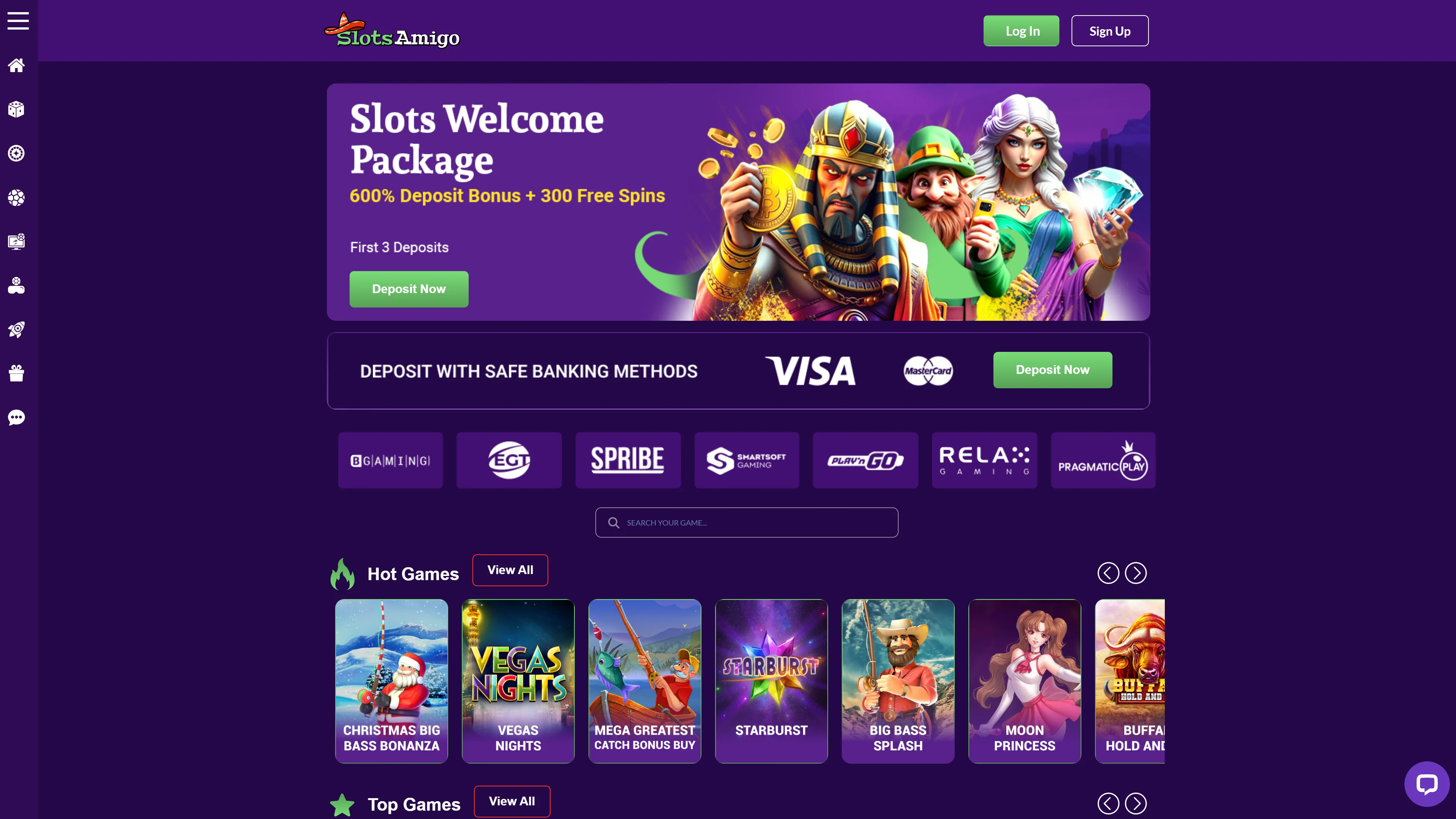 Slots Amigo Casino Screenshot
